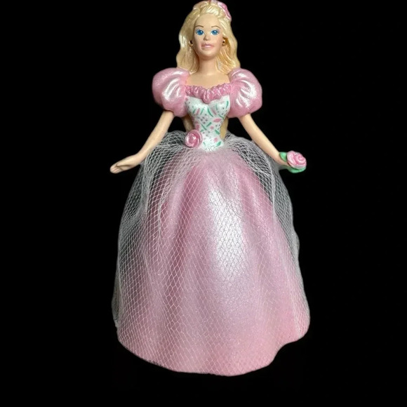 1996 Princess BARBIE Patricia Andrews Sculpted HALLMARK Ornament Spring - Picture 8 of 9